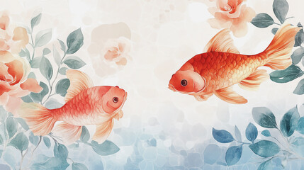 Elegant wedding invitation card background vector. Minimal hand painted watercolor botanical flowers texture template background. Design for wedding, vip cover, poster, rsvp moderncard.Valentine's Day