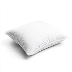 Obraz premium Sleep white pillow isolated on white background
