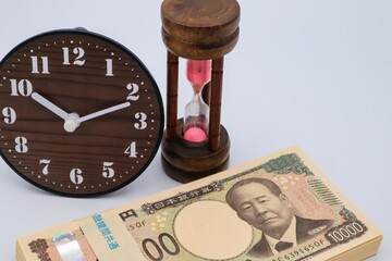 時は金なりをイメージ