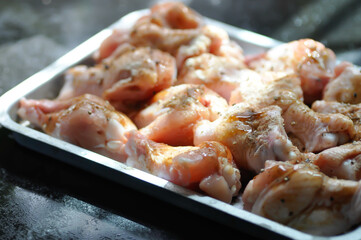 raw chicken or ferment chicken for cook