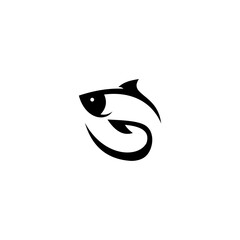 simple fish icon