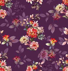 fancy allover pattern design, seamless floral pattern, allover digital design 