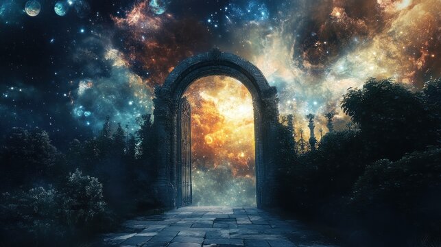 Mystic Gateway to the Cosmos: A Journey Beyond the Known