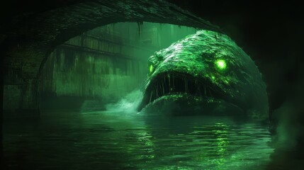 Eerie Encounter with Sinister Kappa by the Dark River