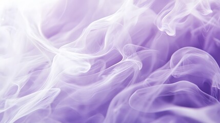 Obraz premium A soft, dreamy mist of lavender and white with a clear area in the center for text