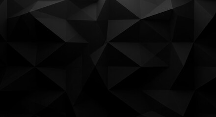 dark geometric pattern, triangular shapes, textured surface, monochromatic, shadowy