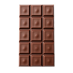 chocolate bar isolated transparent background