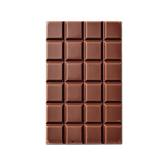 chocolate bar isolated transparent background