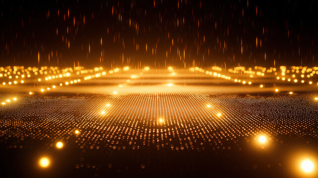 A futuristic scatter plot with glowing, pulsating data points floating over a dark, holographic grid, featuring smooth animations and dynamic tooltips for an immersive, high-tech data visualization.