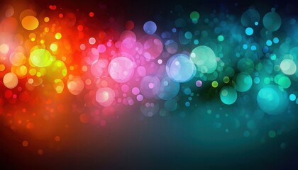 abstract bokeh background,Bokeh lights,christmas bokeh lights background,blur effect,Generative AI,banner for presentation, flyer or poster design