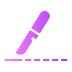 sterilization gradient icon