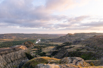 Obraz premium Riverbend Overlook