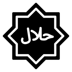 halal Solid icon