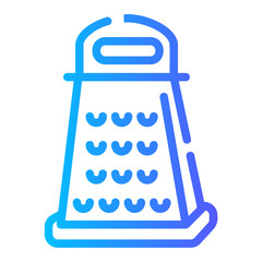 grater Line Gradient Icon