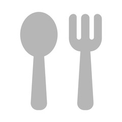 Spoon and Fork Logo illustration