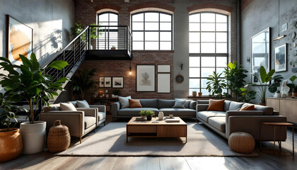 Room aesthetic is a stylish rustic modern elements