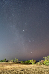 和歌山県　本州最南端からの星空の風景(2024年12月)