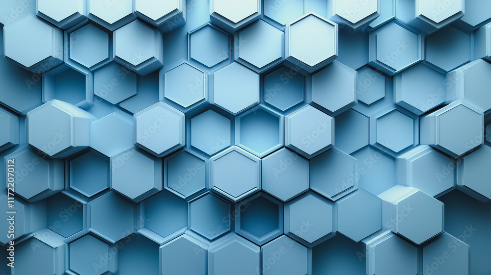 Poster abstract hexagon pattern: a mesmerizing abstract background featuring a seamless pattern of textured