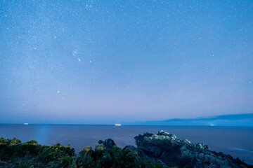 和歌山県　本州最南端からの星空の風景(2024年12月)