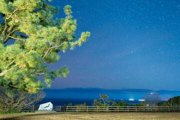 和歌山県　本州最南端からの星空の風景(2024年12月)