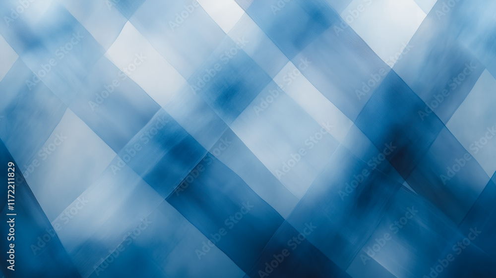 Poster abstract blue geometric pattern: a dynamic and modern abstract design featuring intersecting blue an