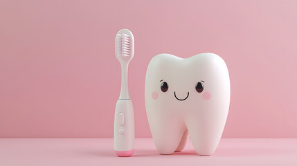 Teeth and toothbrushes, wallpaper, Dental health and daily cleaning essentials