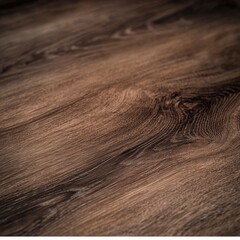 Fototapeta premium Rich Dark Brown Wood Grain Texture Close Up Background Image