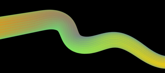 Abstract dark background with flowing wave lines. eye catching headers, promotional banners, and graphic elements with a modern, dynamic look. Suit for website, poster, brochure, banner, flyer