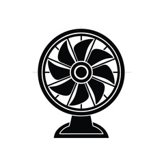 electric charger fan icon.eps