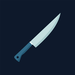 Obraz premium kitchen knife.eps