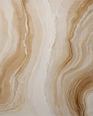 Obraz premium This image showcases abstract brown watercolor layers with organic shapes.