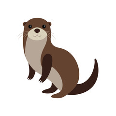 otter white background.eps