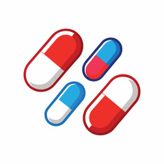 pills sets clip art vector.eps