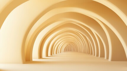 Fototapeta premium Infinite Twisting Tunnel with Radiant Gradients