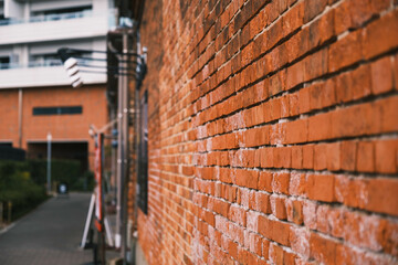 [KOBE]Remains of a fashionable brick warehouse in Kobe's port area, Kobe brick warehouse, Japan