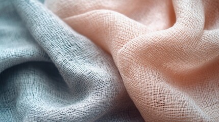 Soft linen fabric texture with fine threads and organic appearance, perfect for minimalist and neutral design, book illustration style