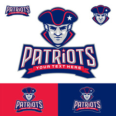 Patriots Sport Logo Stock vector