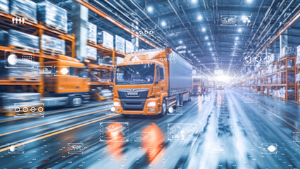 A digital transformation in supply chain logistics