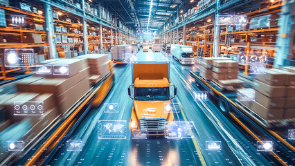 A digital transformation in supply chain logistics