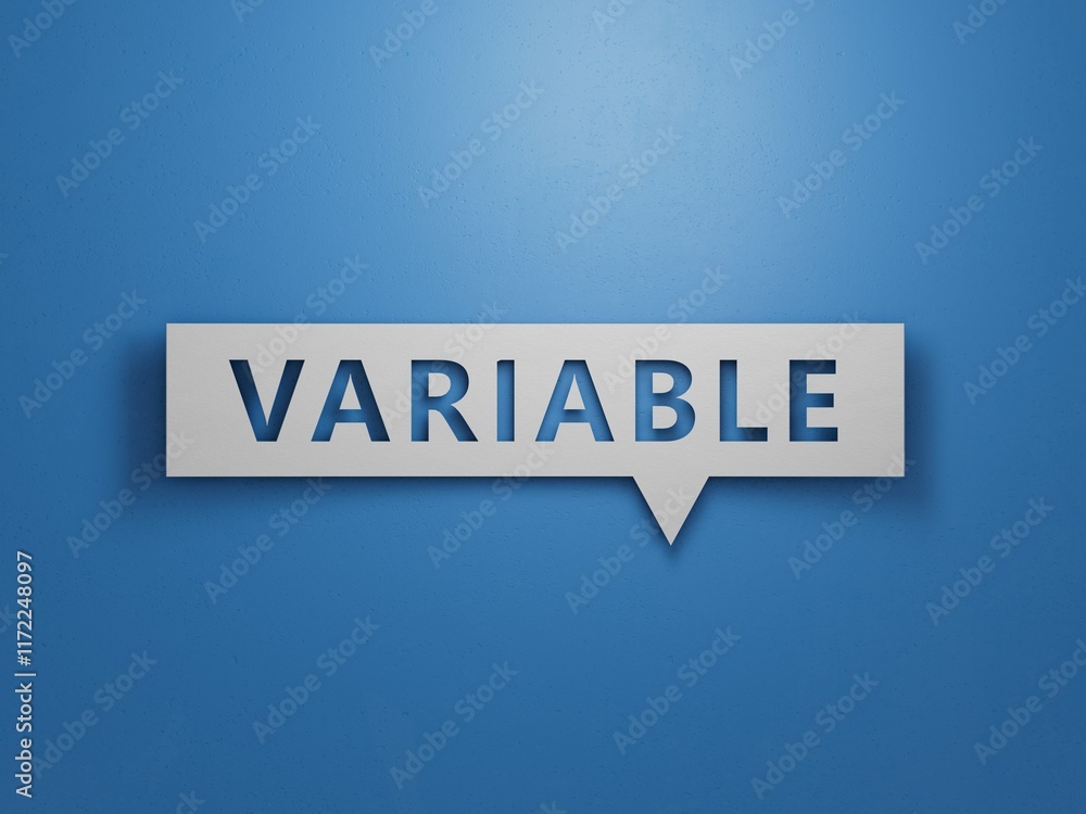 Poster word work. speech bubble with letters isolated on a laptop keyboard.minimalist abstract design with 