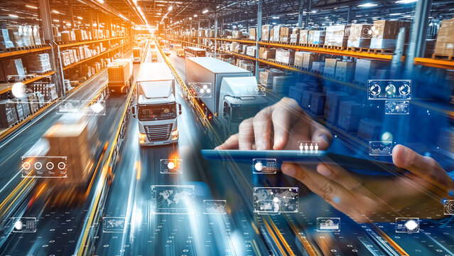 A digital transformation in supply chain logistics