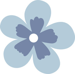 Cute flower doodle vector for decoration