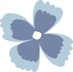 Cute flower doodle vector for decoration