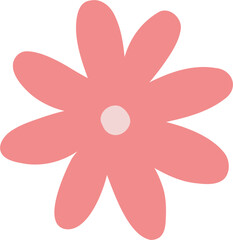 Cute flower doodle vector for decoration