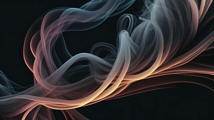 abstract background with smoke
