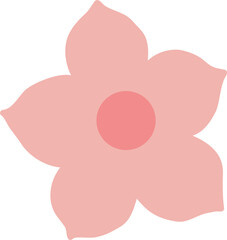 Cute flower doodle vector for decoration