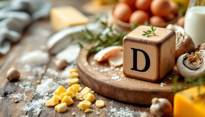 A visual representation of nutritious foods that supply vitamin B9, a vital nutrient for bodily functions