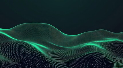 Dark Green-Blue Gradient Backdrop with Subtle Texture, Glowing Elegance, abstrack background
