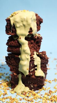 Brownie de pistache