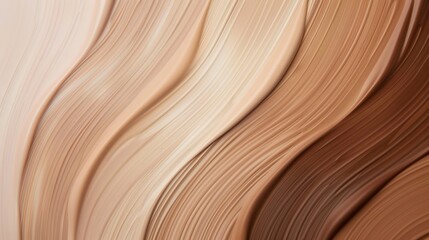 Gradient of mocha mousse color in 2025 presenting a beautiful and elegant look. Soft hues blending seamlessly to create an alluring visual effect. The mocha mousse shade bringing a touch of sophistica